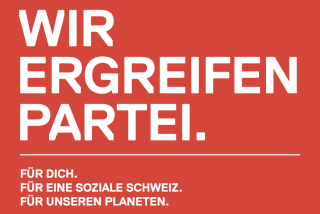 Wir ergreifen Partei.
